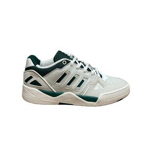 ADIDAS MIDCITY LOW SHOES IG8523 MENS SIZE 10 ORBIT GREY COLLEGIATE GREEN & WHITE